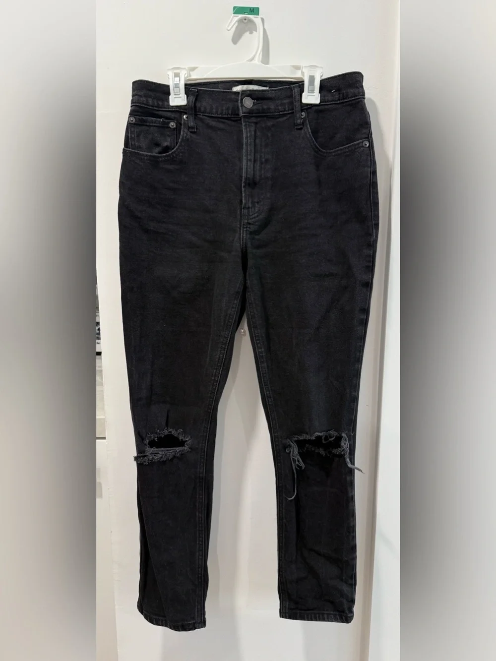 Abercrombie & Fitch Black The Skinny High Rise Jeans